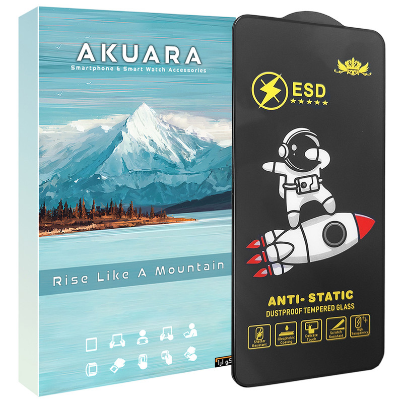 محافظ صفحه نمایش آنتی ‌استاتیک آکوآرا مدل Astronaut مناسب برای گوشی موبایل شیائومی REDMI NOTE 9 PRO / MI 10T PRO 5G / POCO X3 NFC / POCO M2 PRO  