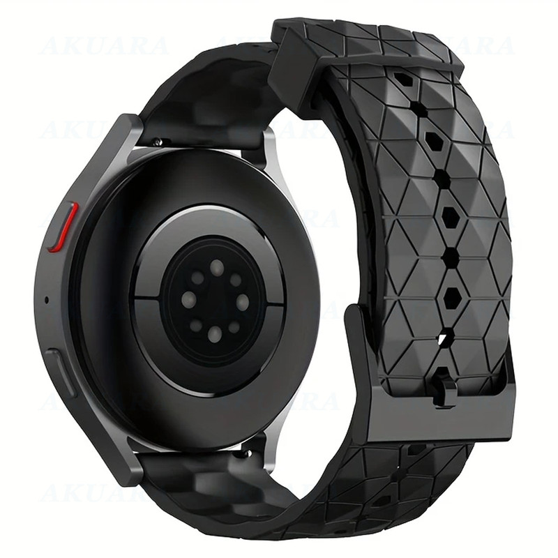 بند آکوآرا مدل Sporty Pattern مناسب برای ساعت هوشمند سامسونگ Galaxy Watch 4/5/6/7/FE size 40/43/44/46/47mm