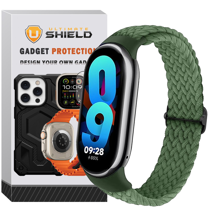 بند آلتیمیت شیلد مدل Braided Solo مناسب برای ساعت هوشمند شیائومی Mi band 9