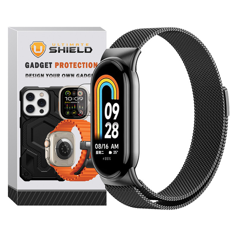 بند آلتیمیت شیلد مدل Milanese UL مناسب برای ساعت هوشمند شیائومی Mi Band 10