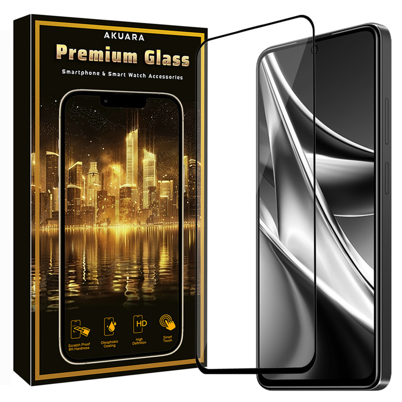 محافظ صفحه نمایش آکوآرا مدل Premium FLL1 مناسب برای گوشی موبایل شیائومی Redmi Note 14s