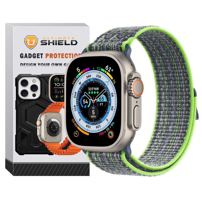 بند آلتیمیت شیلد مدل NK Hyper Nylon مناسب برای اپل واچ 49 mm سری Ultra / Ultra 2