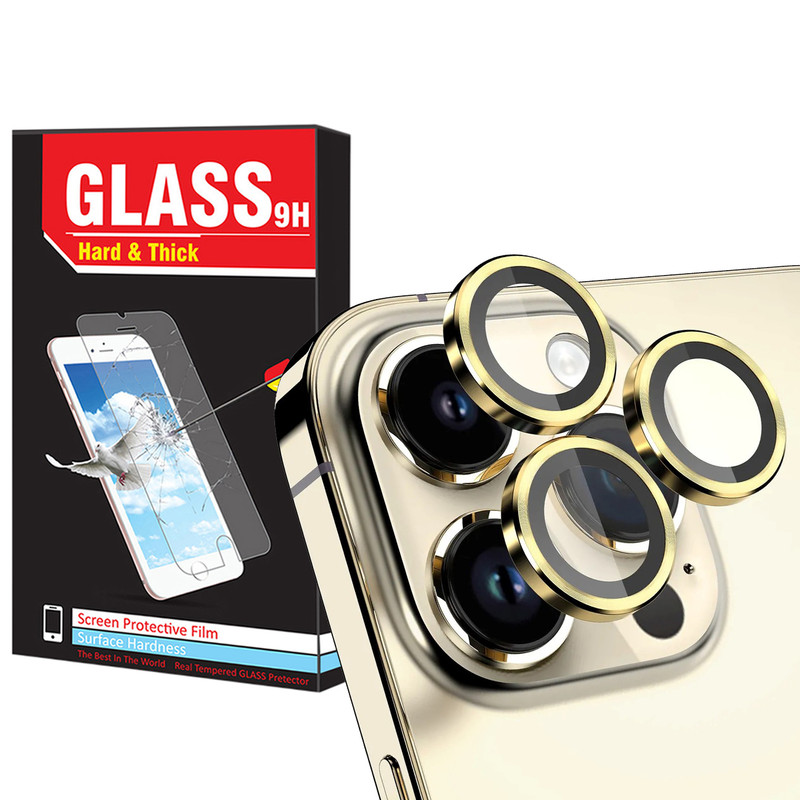 محافظ لنز دوربین هارد اند تیک مدل Ring Metal HT مناسب برای گوشی موبایل اپل iPhone 16 Pro / 16 Pro Max