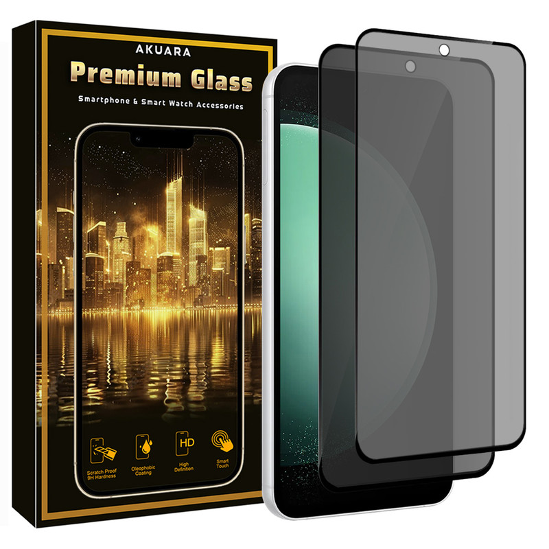محافظ صفحه نمایش آکوآرا مدل Premium PRV2 مناسب برای گوشی موبایل شیائومی Galaxy S25 FE بسته دو عددی