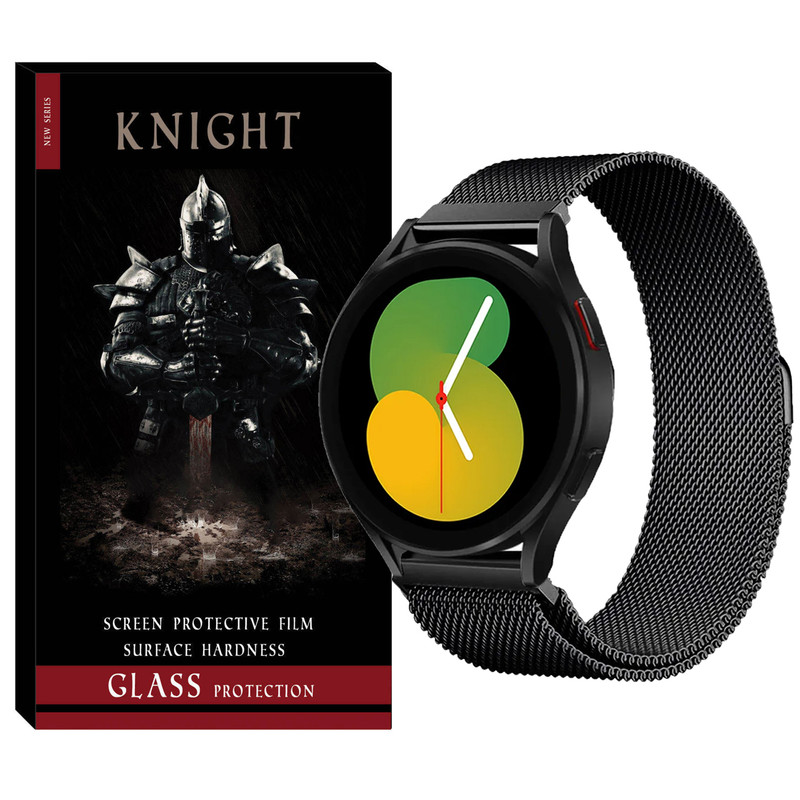 بند نایت مدل Milanese مناسب برای ساعت هوشمند سامسونگ Galaxy Watch 3 41mm / Watch 4 40mm / Watch 4 42mm / Watch 4 44mm / Watch 4 46mm
