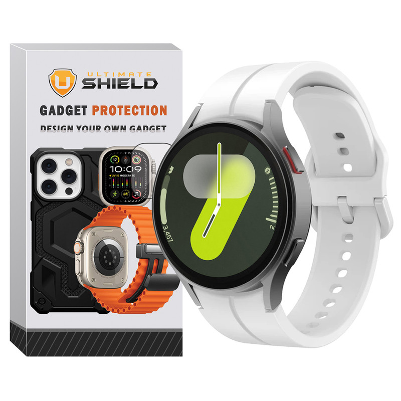 بند آلتیمیت شیلد مدل Silic ORG UL مناسب برای ساعت هوشمند سامسونگ Galaxy Watch 7 44mm / Galaxy Watch 7 40mm