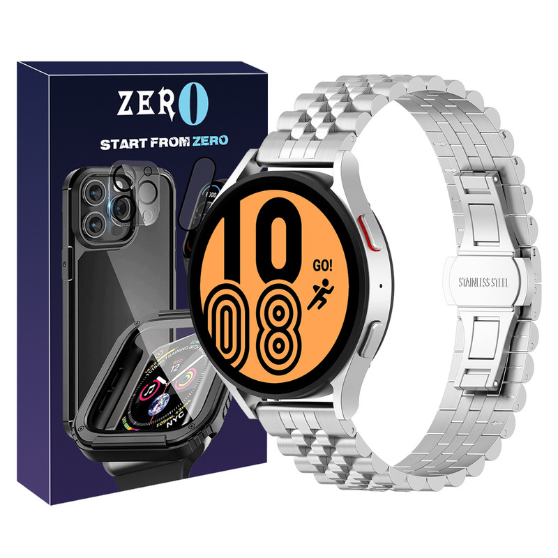 بند زیرو مدل 5Row ZR مناسب برای ساعت هوشمند سامسونگ Galaxy Watch 4 40mm / 5 40mm / 6 40mm / 7 40mm / FE 40mm