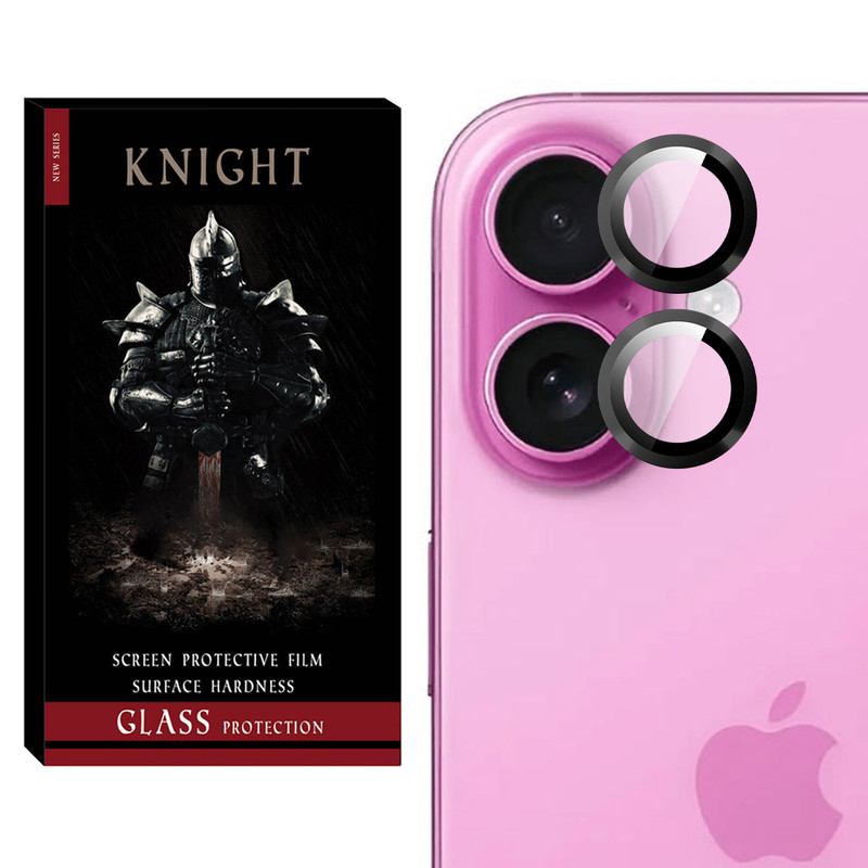 محافظ لنز دوربین فلزی نایت مدل RNG MTL KT مناسب برای گوشی موبایل اپل iPhone 16