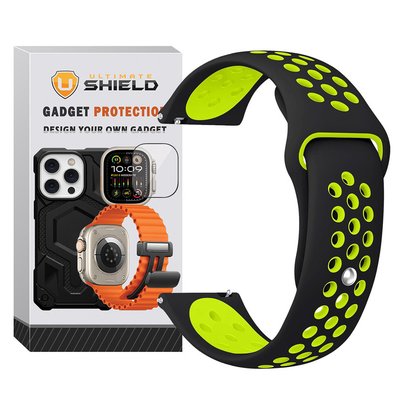 بند آلتیمیت شیلد مدل NK_SIC UL مناسب برای ساعت هوشمند سامسونگ Galaxy Watch Active 40mm / Active 2 40mm / Active 2 44mm