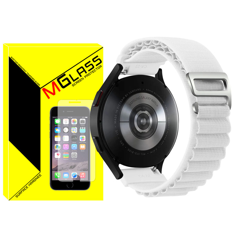 بند ام‌گلس مدل Alpine-MG مناسب برای ساعت هوشمند سامسونگ Galaxy Watch 4 Classic 42mm / Watch 4 Classic 46mm