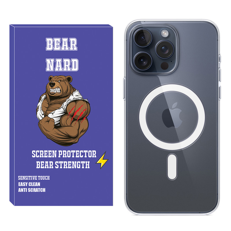 کاور برنارد مدل Clear Magsafe BR مناسب برای گوشی موبایل اپل iPhone 16 Pro