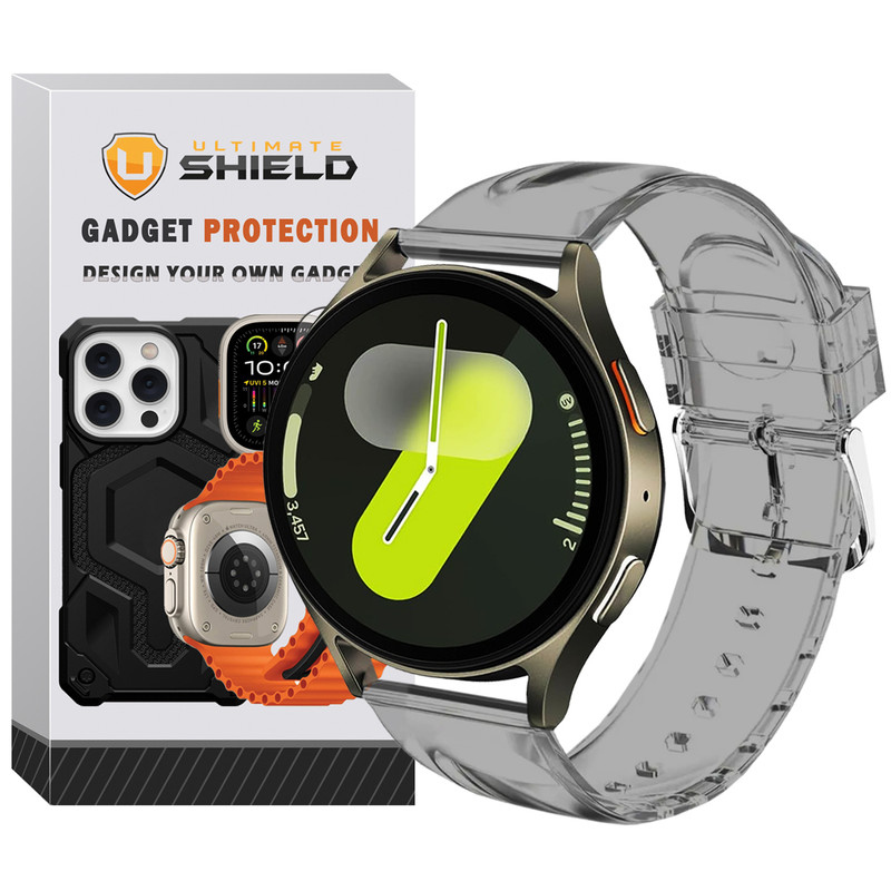 بند آلتیمیت شیلد مدل CL Silicone مناسب برای ساعت هوشمند سامسونگ Galaxy Watch 4 40mm / 44mm / Classic 42mm / Classic 46mm / Watch 5 40mm / 44mm / 45mm / Watch 6 40mm / 44mm / Classic 43mm / Classic 47mm