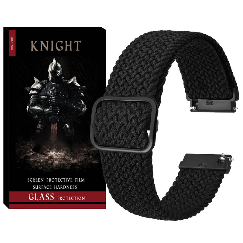 بند نایت مدل Braided KT TW مناسب برای ساعت هوشمند گلوریمی M1 Pro / GS1 Pro / Calling Watch M2