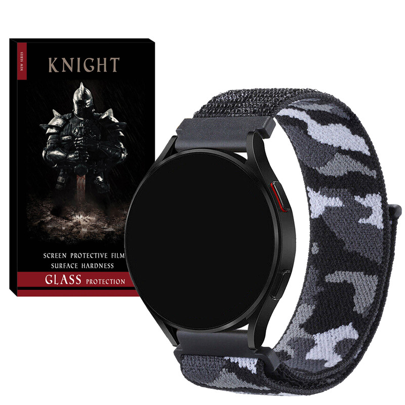 بند نایت مدل Nylon-Army-KT-TW مناسب برای ساعت هوشمند میبرو Lite 2 / X1 / A1 / A2