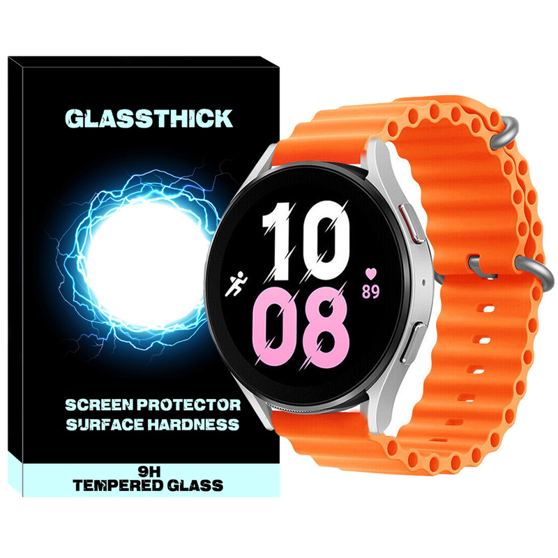 بند گلستیک مدل Ocean مناسب برای ساعت هوشمند سامسونگ Galaxy Watch 5 44mm