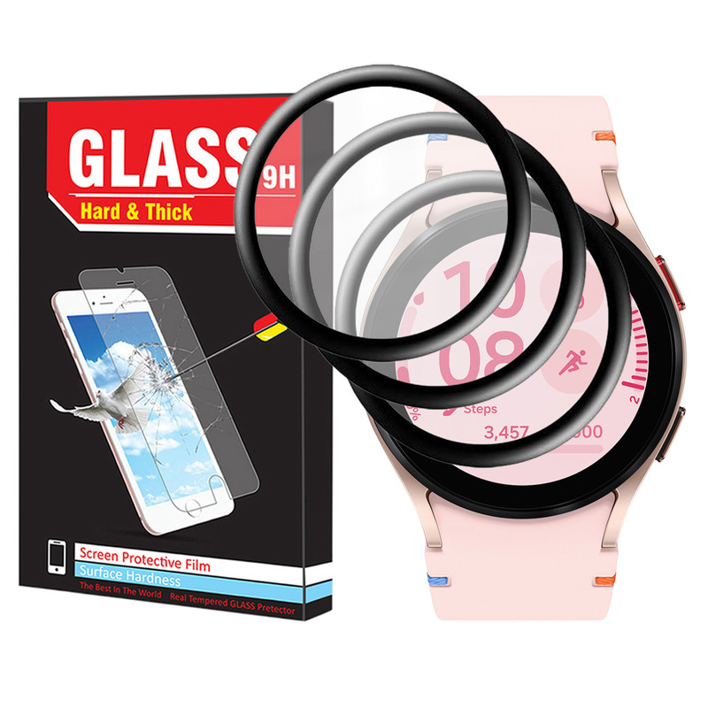 محافظ صفحه نمایش نانو هارد اند تیک مدل Pmma-HT مناسب برای ساعت هوشمند سامسونگ Galaxy Watch FE بسته سه عددی
