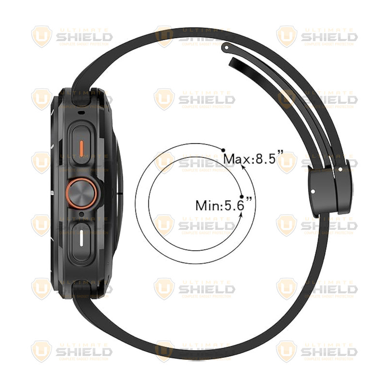 بند آلتیمیت شیلد مدل Magnetic ORG UL مناسب برای ساعت هوشمند سامسونگ Galaxy Watch 7 Ultra 47mm