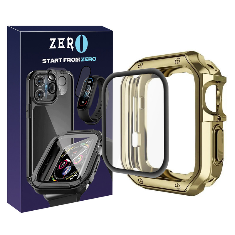 کاور زیرو مدل Lux Shield ZR مناسب برای اپل واچ سری 1/2/3 سایز 42 میلی متری به همراه محافظ صفحه نمایش
