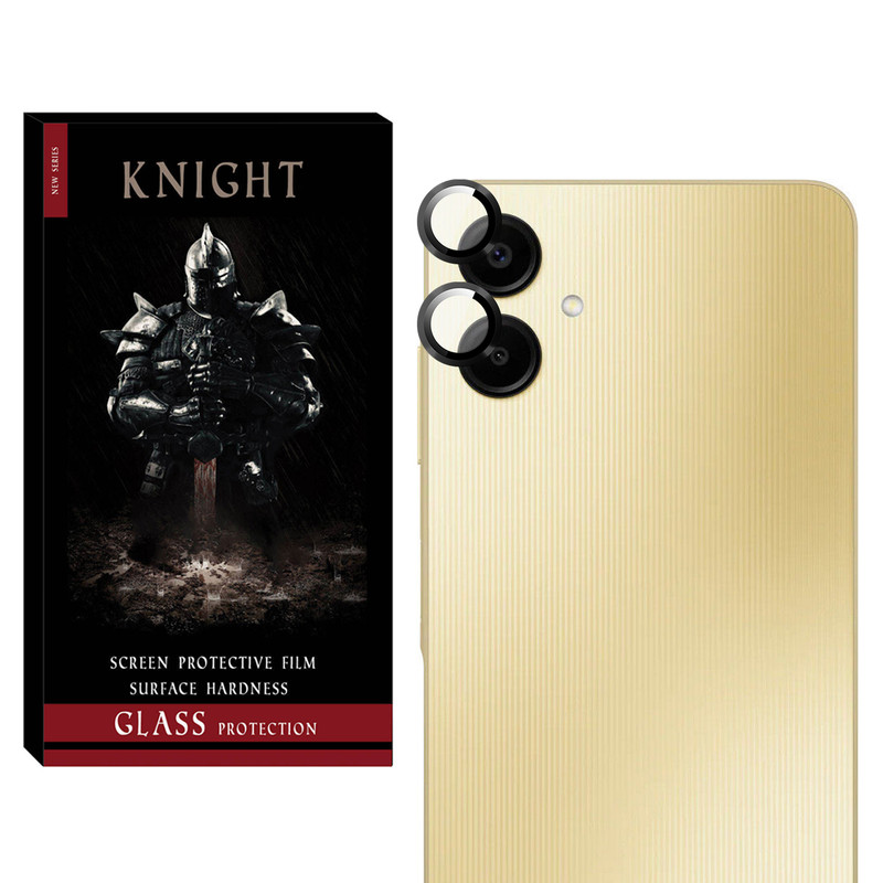 محافظ لنز دوربین نایت مدل Ring Metal KT مناسب برای گوشی موبایل سامسونگ Galaxy A06
