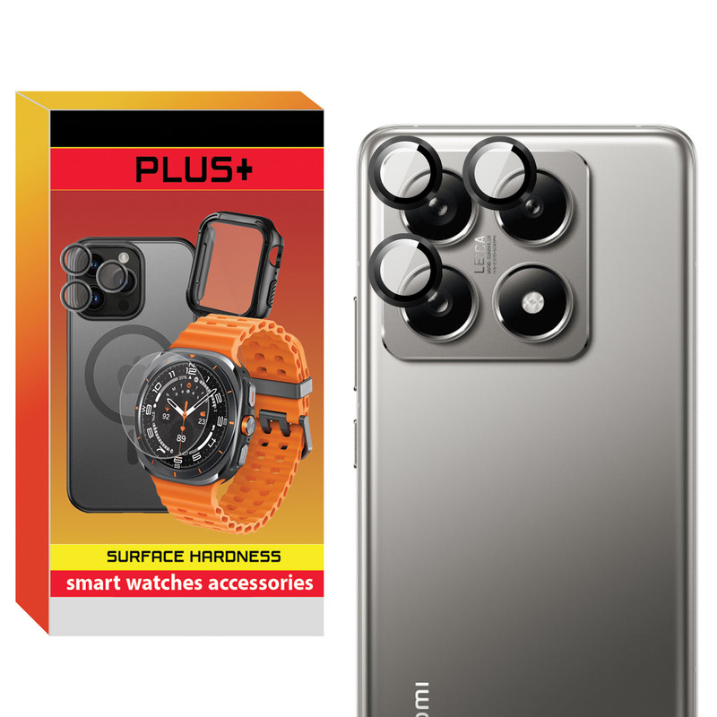 محافظ لنز دوربین پلاس مدل Ring Metal PL مناسب برای گوشی موبایل شیائومی 14t Pro