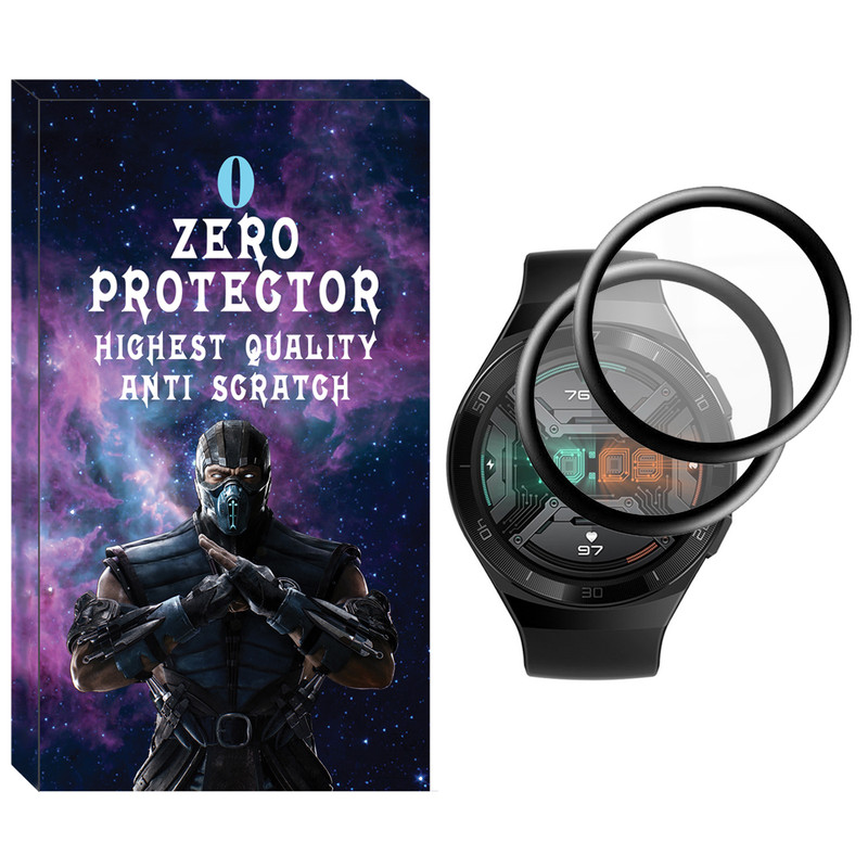 محافظ صفحه نمایش نانو زیرو مدل NZO مناسب برای ساعت هوشمند هوآوی Watch GT 2 Pro بسته دو عددی