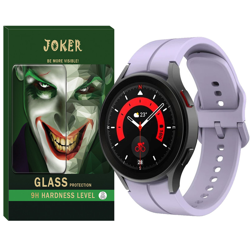 بند جوکر مدل Silic-ORG-JK مناسب برای ساعت هوشمند سامسونگ Galaxy Watch 4 40mm / Watch 5 40mm