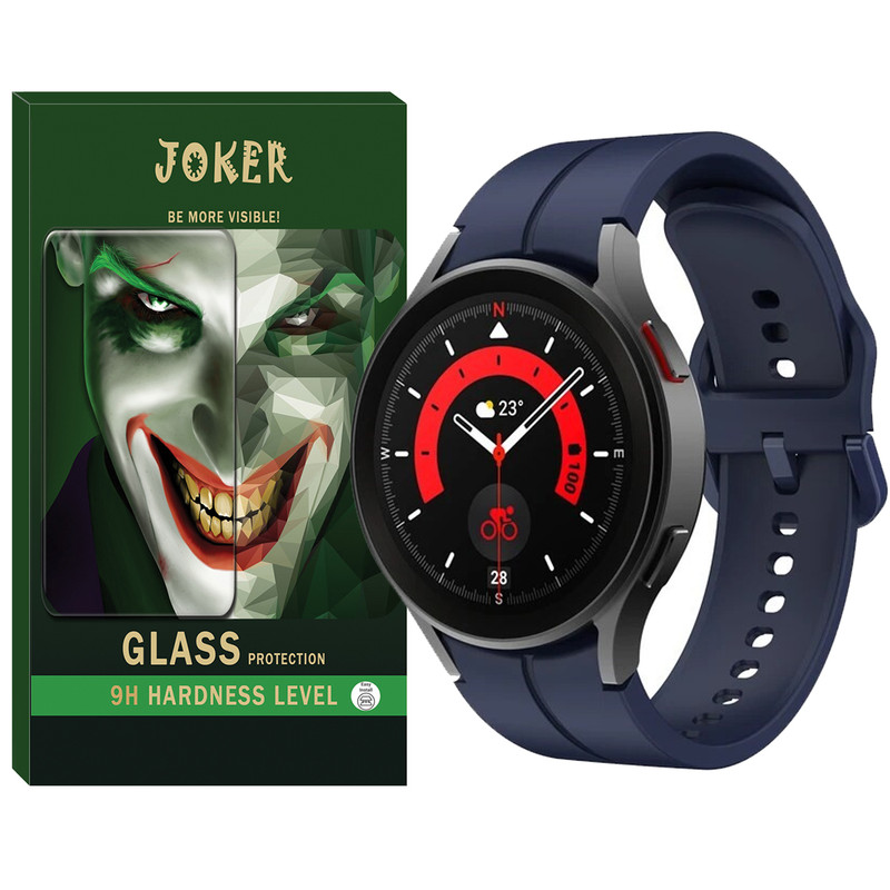 بند جوکر مدل Silic-ORG-JK مناسب برای ساعت هوشمند سامسونگ Galaxy Watch 4 / Watch 5 / Watch 6