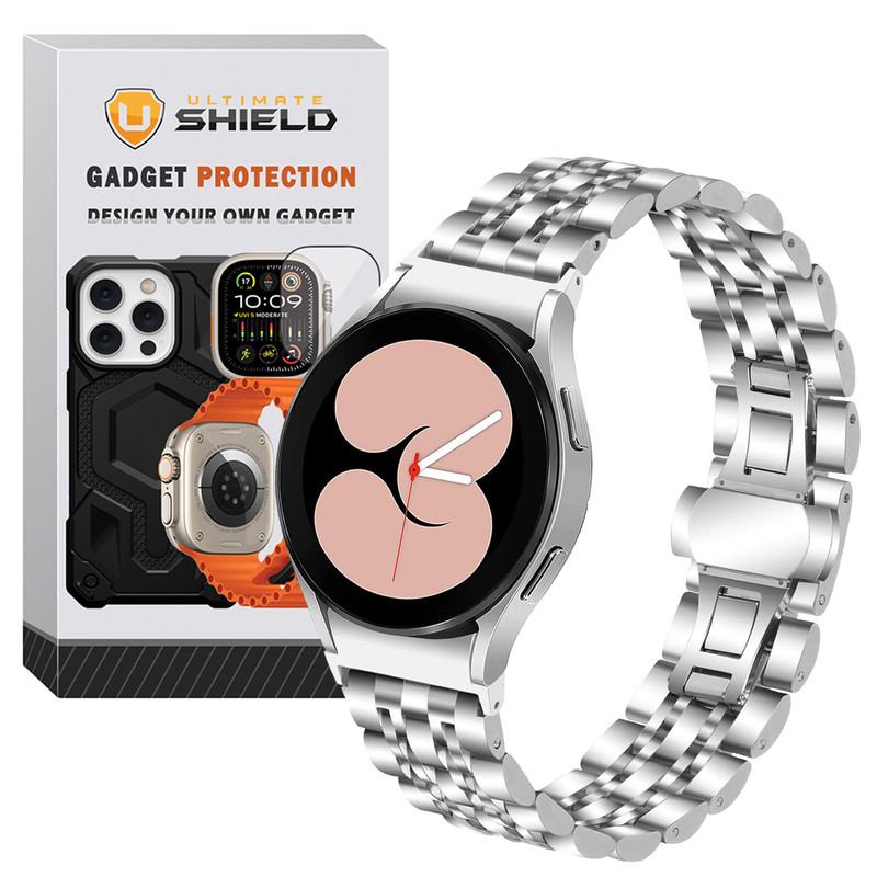 بند آلتیمیت شیلد مدل 7Row BTN مناسب برای ساعت هوشمند سامسونگ Galaxy Watch 4 40mm / Watch 4 44mm / Watch 4 Classic 42mm / Watch 4 Classic 46mm