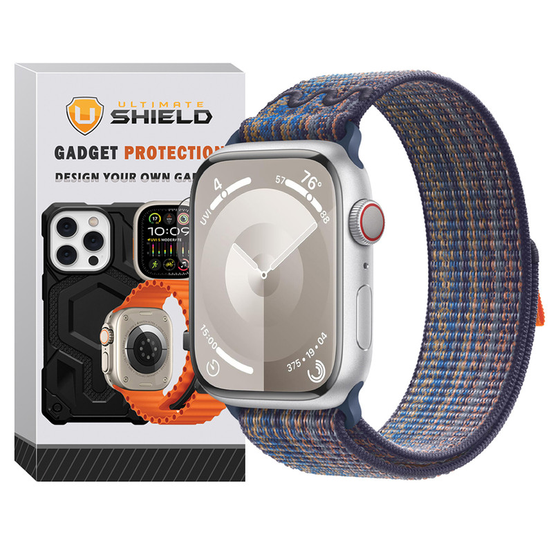 بند آلتیمیت شیلد مدل NK Hyper Nylon مناسب برای اپل واچ 44 mm سری SE