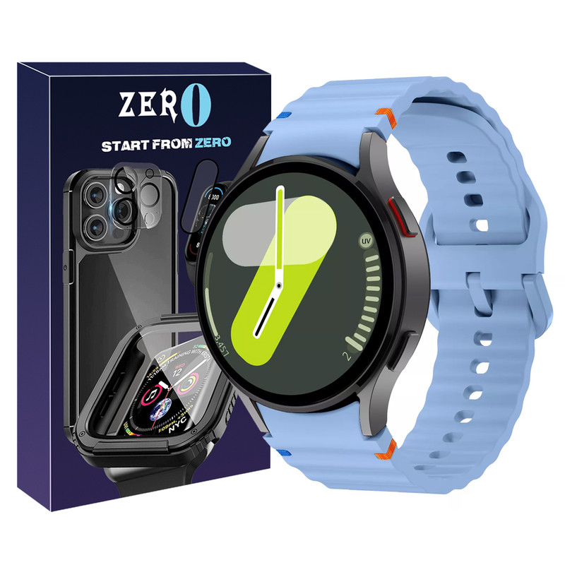 بند زیرو مدل Silic ARC ZR مناسب برای ساعت هوشمند سامسونگ Galaxy Watch 6 40mm / 44mm / Classic 43mm / Classic 47mm