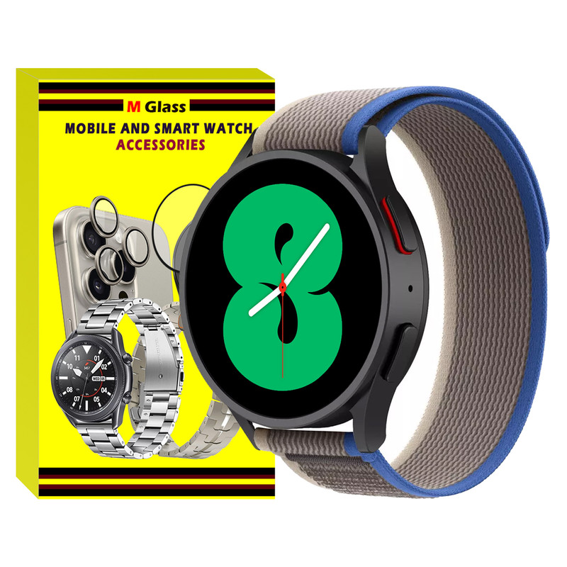 بند ام‌گلس مدل Trail Loop MG مناسب برای ساعت هوشمند سامسونگ Galaxy Watch 4 40mm / Watch 4 44mm / Watch 4 Classic 42mm / Watch 4 Classic 46mm