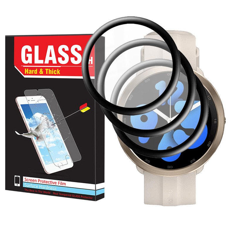 محافظ صفحه نمایش نانو هارد اند تیک مدل Pmma-HT مناسب برای ساعت هوشمند شیائومی Maimo Watch R بسته سه عددی