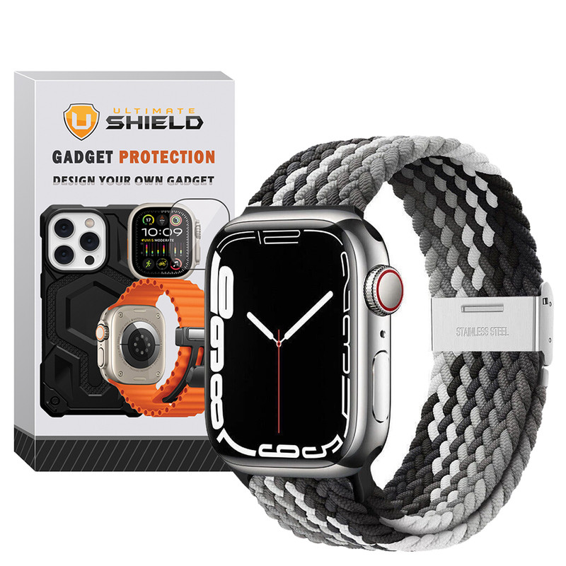 بند آلتیمیت شیلد مدل Braided GK مناسب برای اپل واچ Series 8 41mm