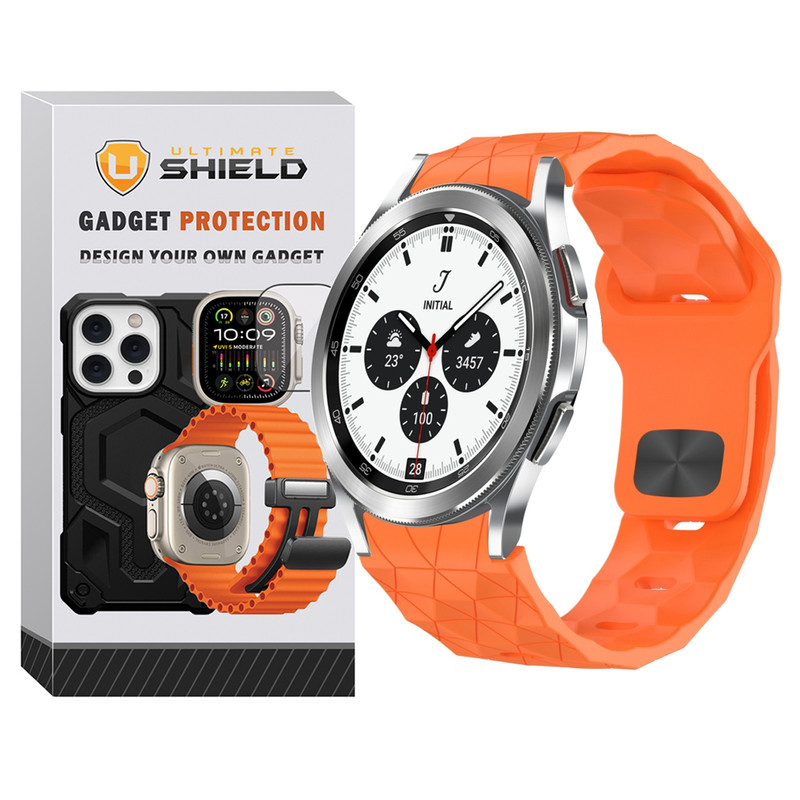 بند آلتیمیت شیلد مدل Ball Band Arc مناسب برای ساعت هوشمند سامسونگ Galaxy Watch 4 Classic 46mm