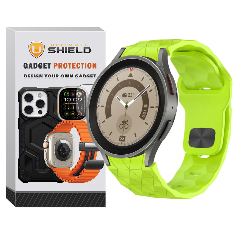 بند آلتیمیت شیلد مدل Ball Band Arc مناسب برای ساعت هوشمند سامسونگ Galaxy Watch 5 pro 45mm