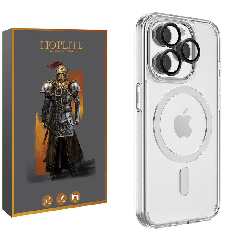 کاور هاپلایت مدل MagSafe Clear HL مناسب برای گوشی موبایل اپل iPhone 14 Pro به همراه محافظ لنز دوربین