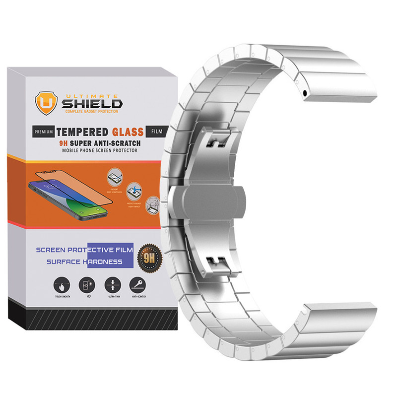 بند آلتیمیت شیلد مدل UL-Swatch-Link-TW مناسب برای ساعت هوشمند ایمیکی SF1 / SF1E / SE1 / ST1