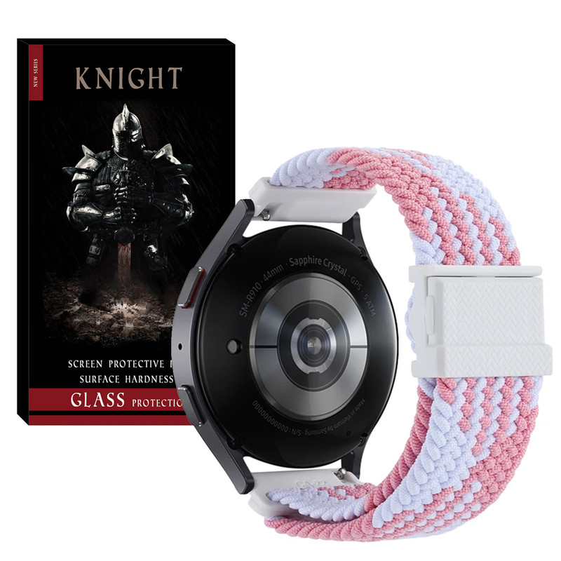 بند نایت مدل Braided Magnet KT مناسب برای ساعت هوشمند سامسونگ Galaxy watch Active 40mm / Active 2 40mm / Active 2 44mm