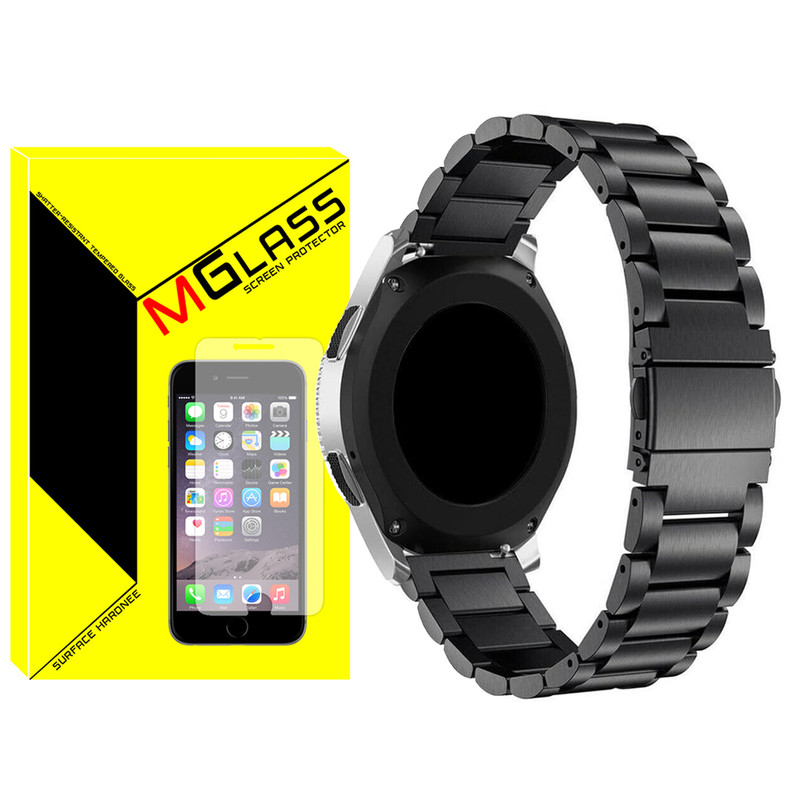 بند ام‌گلس مدل 3Bead-MG-TW مناسب برای ساعت هوشمند سامسونگ Galaxy Gear S3 Frontier SM-R760