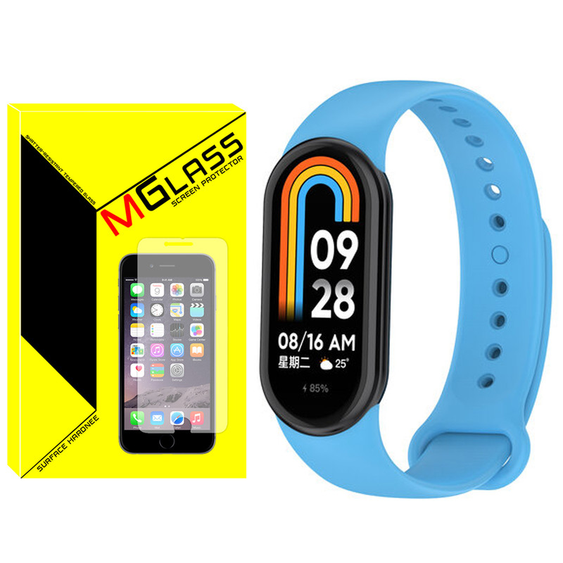 بند ام‌گلس مدل SIC-MG مناسب برای ساعت هوشمند شیائومی Mi band 8