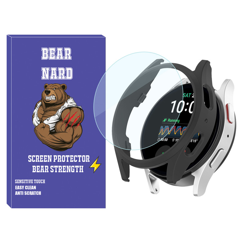 کاور برنارد مدل PC Bumper BR مناسب برای ساعت هوشمند سامسونگ Galaxy Watch 7 40mm به همراه محافظ صفحه نمایش