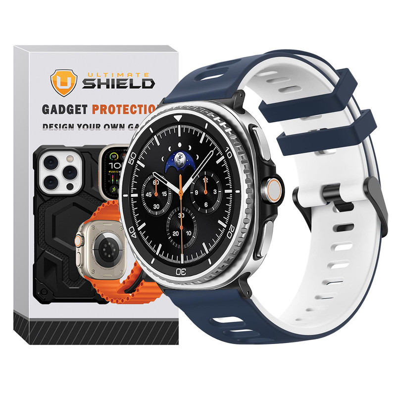 بند آلتیمیت شیلد مدل Hike NV8 BK مناسب برای ساعت هوشمند سامسونگ Galaxy Watch 8 Classic 46mm