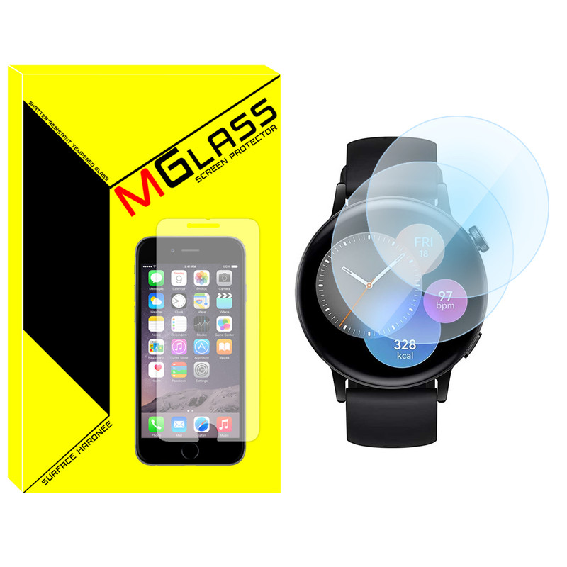 محافظ صفحه نمایش شیشه‌ای ام گلس مدل SH-MG مناسب برای ساعت هوشمند هوآوی Watch GT3 42mm بسته دو عددی