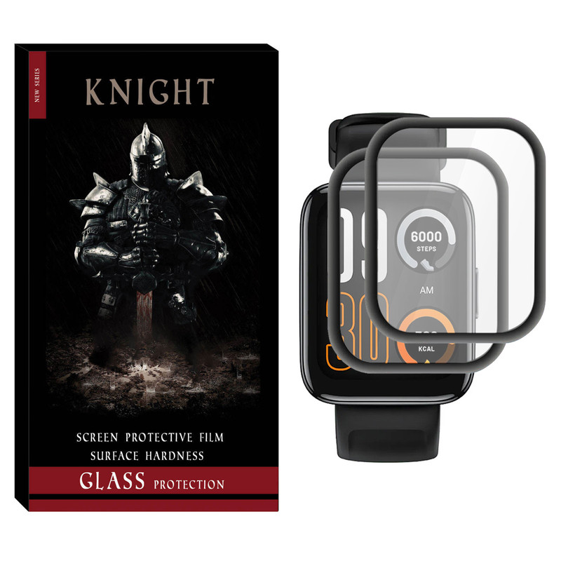 محافظ صفحه نمایش نانو نایت مدل NKT مناسب برای ساعت هوشمند ریلمی Watch بسته دو عددی