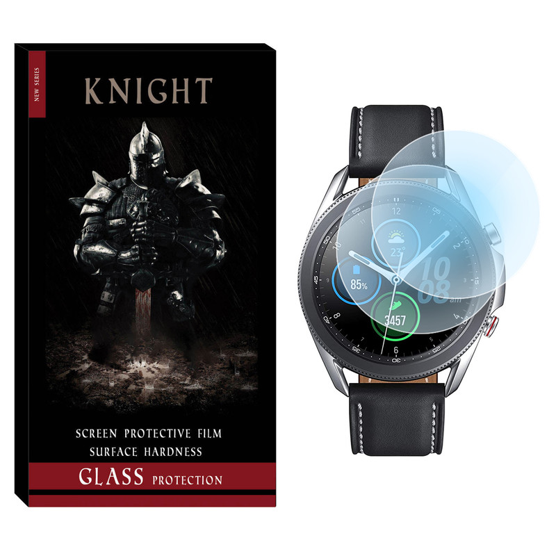 محافظ صفحه نمایش شیشه‌ای نایت مدل SH-KT مناسب برای ساعت هوشمند سامسونگ Galaxy Watch 3 45mm بسته دو عددی