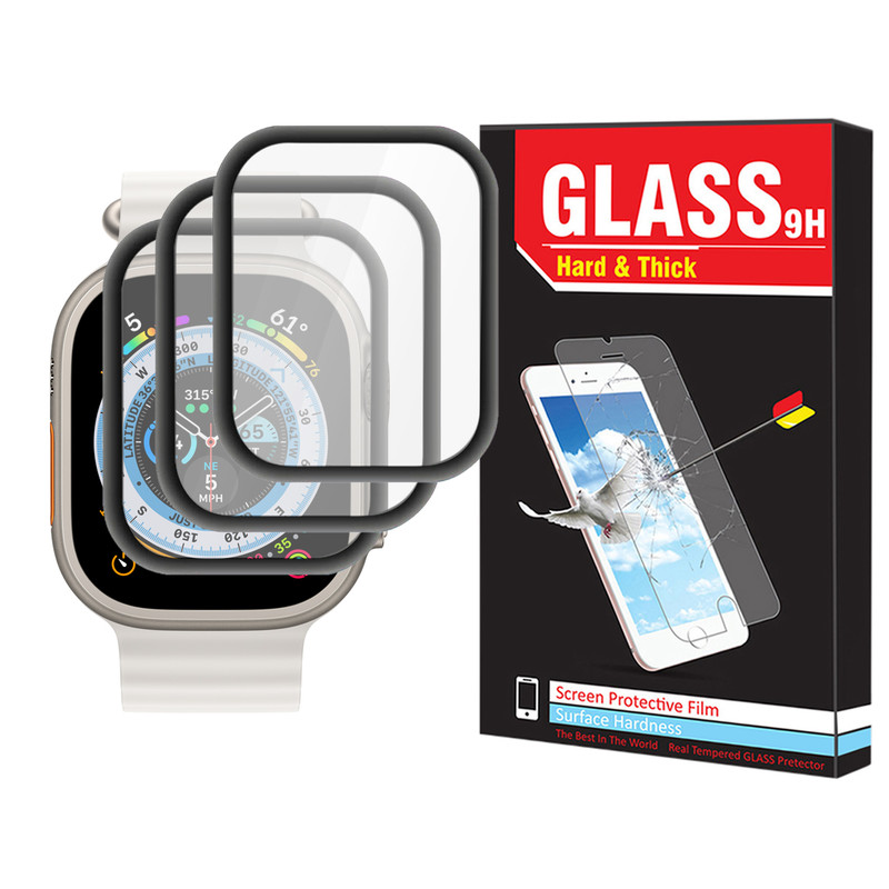 محافظ صفحه نمایش نانو هارد اند تیک مدل NHT مناسب برای ساعت هوشمند الترا N8 Ultra Plus بسته سه عددی