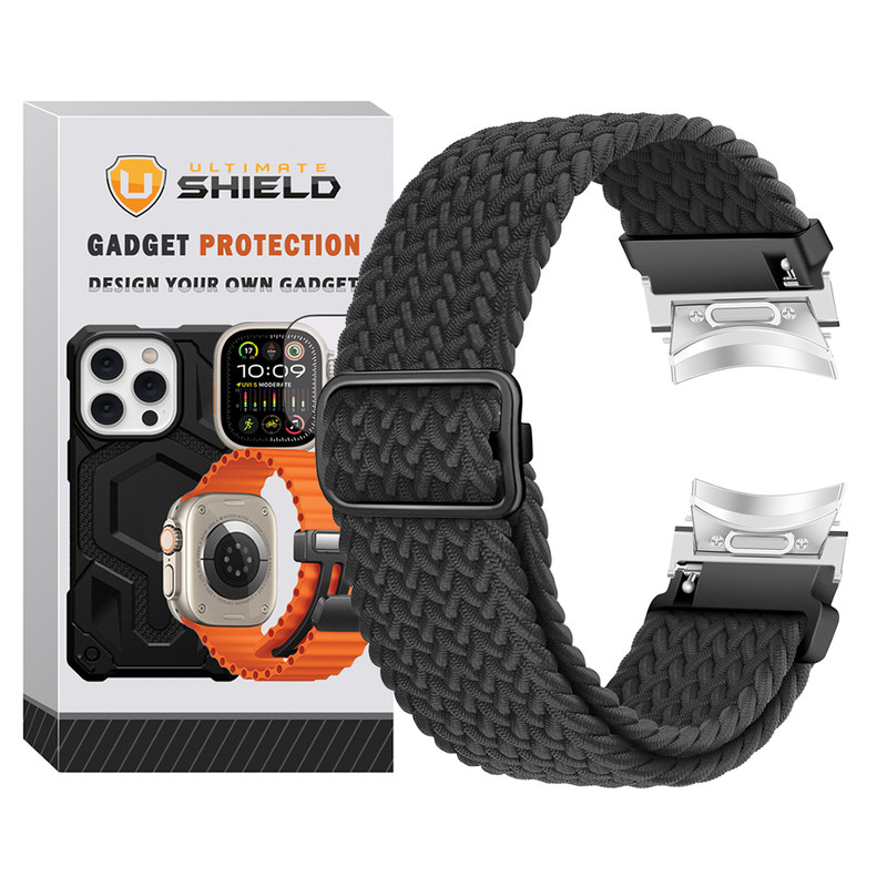 بند آلتیمیت شیلد مدل Braided LP BTN SL مناسب برای ساعت هوشمند سامسونگ Galaxy Watch 5 40mm / Watch 5 44mm / Watch 5 Pro 45mm