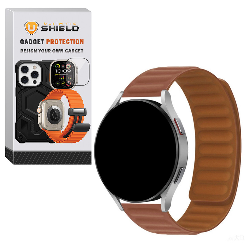 بند آلتیمیت شیلد مدل UL Magnetic LP مناسب برای ساعت هوشمند سامسونگ Galaxy watch Active 40mm / Active 2 40mm / Active 2 44mm