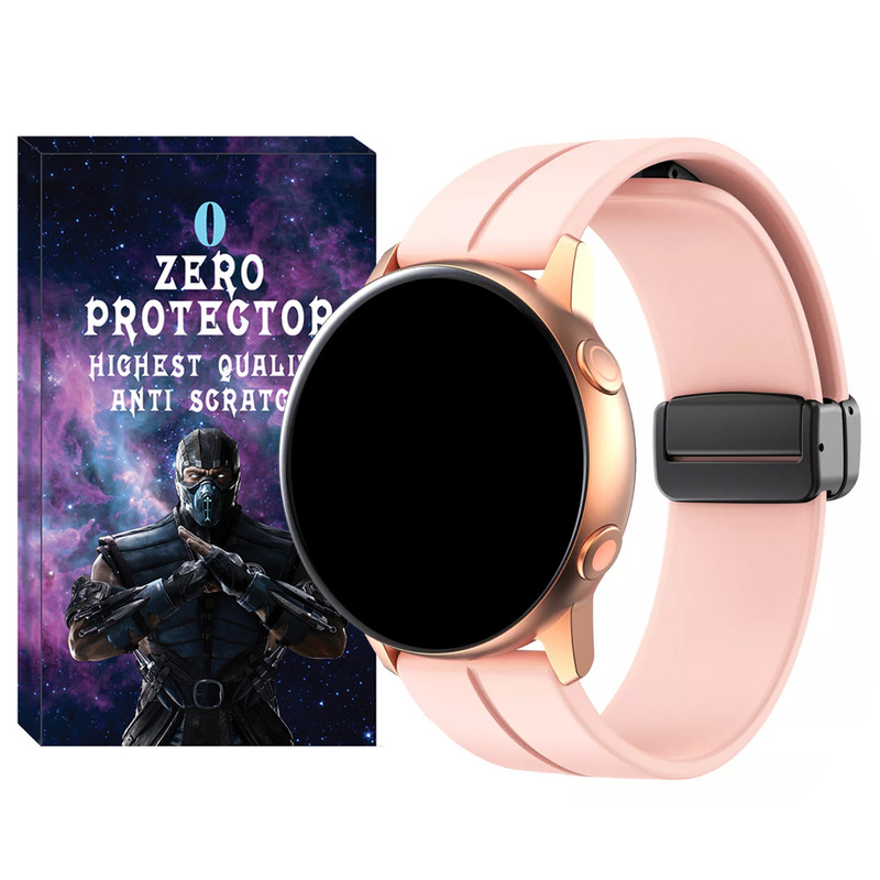 بند زیرو مدل SIC MAG ZR مناسب برای ساعت هوشمند سامسونگ Galaxy watch Active 40mm / Active 2 40mm / Active 2 44mm
