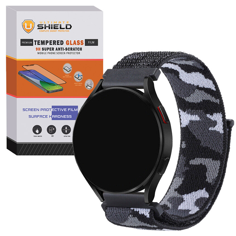 بند آلتیمیت شیلد مدل Nylon-Army-UL-TW مناسب برای ساعت هوشمند کیسلکت Kr / Kr2 / Kr pro